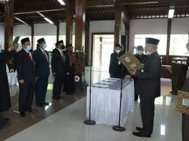 Bupati Lantik Pejabat di Awal 2021