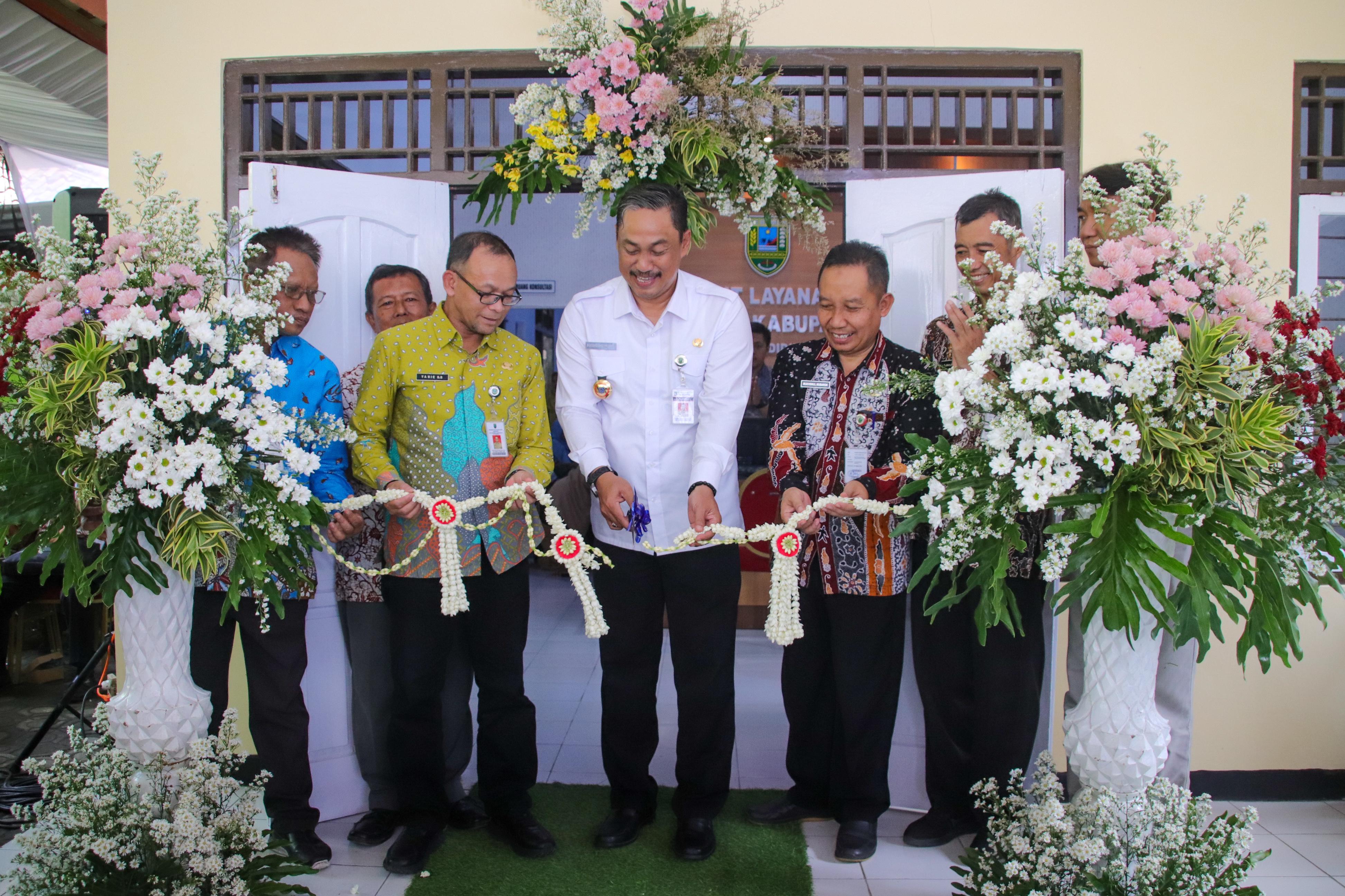 Pjs Bupati Kebumen Resmikan Unit Layanan Disabilitas