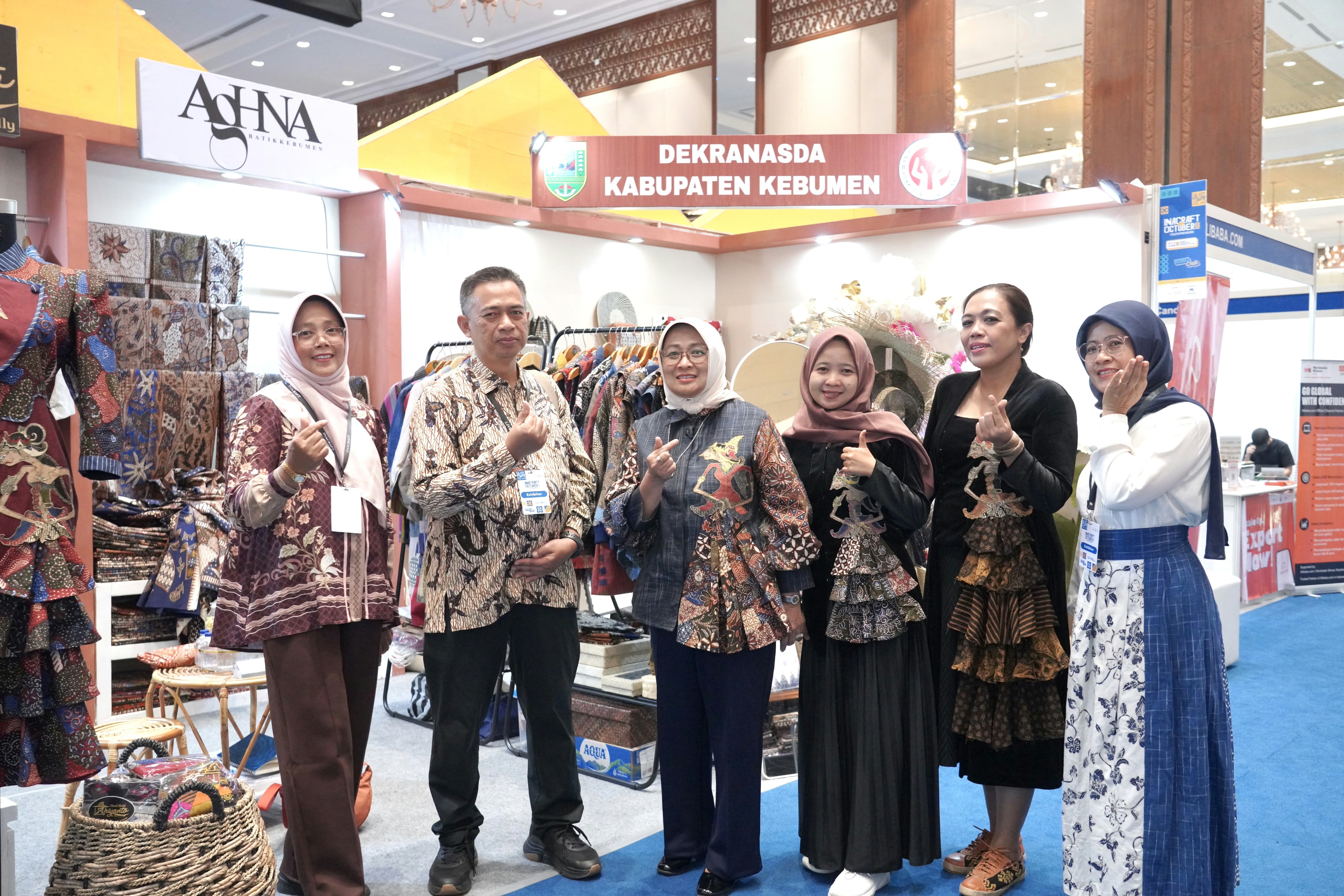 Dari Anyaman Pandan hingga Batik Pelajar, Karya Kebumen Tampil di INACRAFT 2026